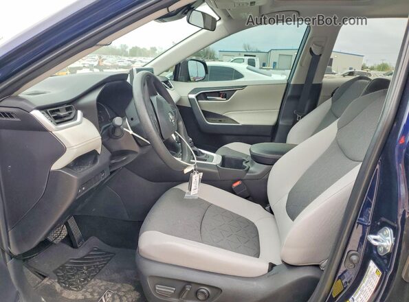 2T3W1RFVXSW433175 2025 TOYOTA RAV4 Синий Вид салона спереди