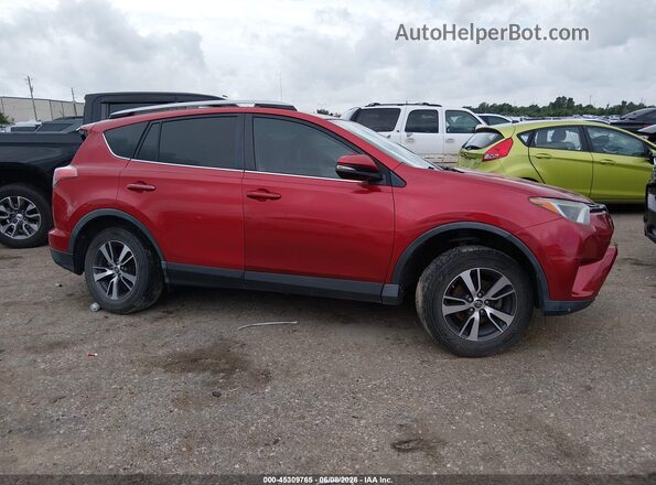 2T3WFREV0GW270370 2016 TOYOTA RAV4 Красный Вид задней части салона
