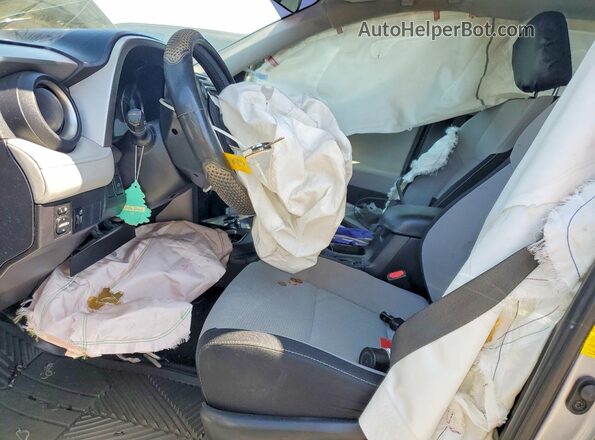 2T3WFREV0GW287136 2016 TOYOTA RAV4 Silver Вид салону спереду