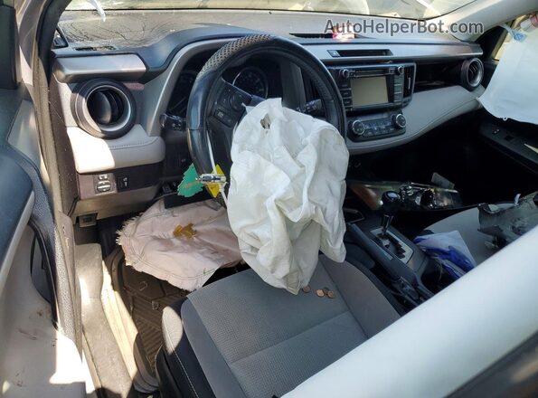 2T3WFREV0GW287136 2016 TOYOTA RAV4 Silver Вид панелі приладів