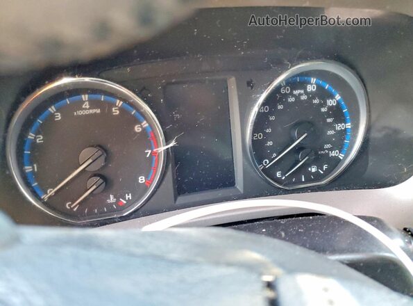 2T3WFREV0GW287136 2016 TOYOTA RAV4 Silver Вид щитка приладів