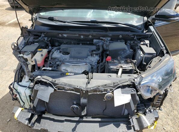 2T3WFREV0GW289968 2016 TOYOTA RAV4 Black Engine compartment view