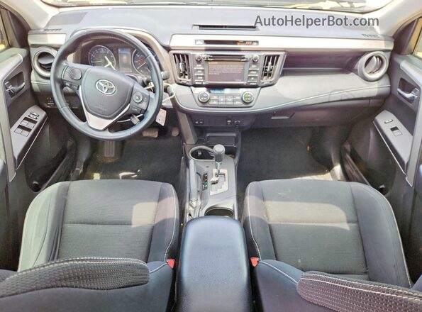 2T3WFREV0HW321013 2017 TOYOTA RAV4 Purple წინა პანელის ხედი