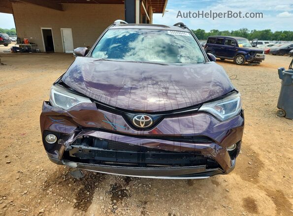 2T3WFREV0HW321013 2017 TOYOTA RAV4 Purple წინა ხედი
