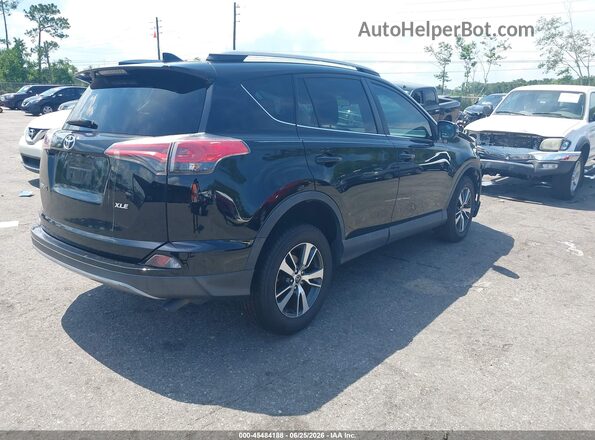2T3WFREV0HW382037 2017 TOYOTA RAV4 Черный Задняя правая четверть