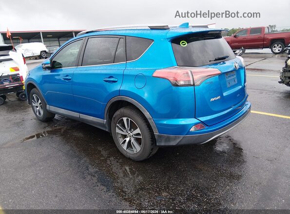 2T3WFREV0HW387383 2017 TOYOTA RAV4 Blue უკანა მარცხენა