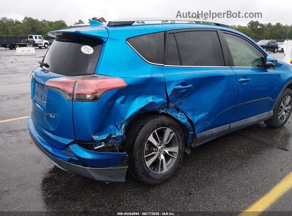 2T3WFREV0HW387383 2017 TOYOTA RAV4 Blue წინა ხედი