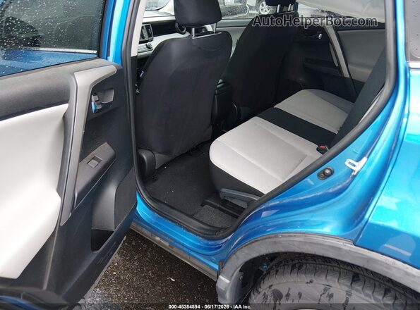 2T3WFREV0HW387383 2017 TOYOTA RAV4 Blue VIN კოდის სტიკერის ხედი