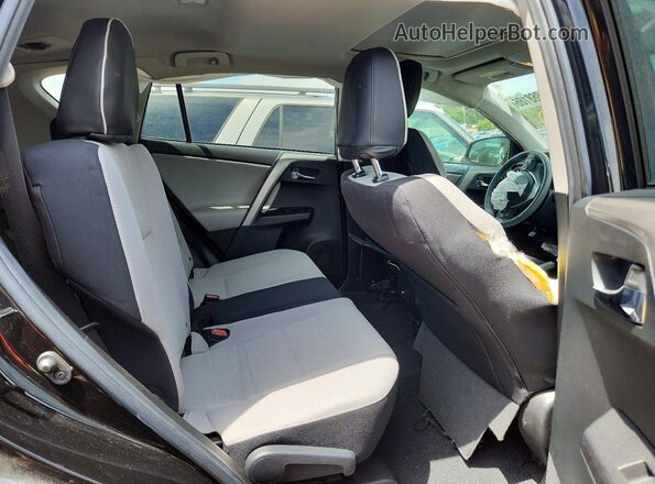 2T3WFREV0JW431419 2018 TOYOTA RAV4 Black Rear interior view