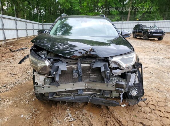 2T3WFREV0JW431419 2018 TOYOTA RAV4 Black Front view