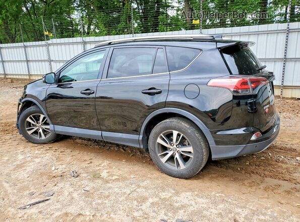 2T3WFREV0JW431419 2018 TOYOTA RAV4 Black Rear left