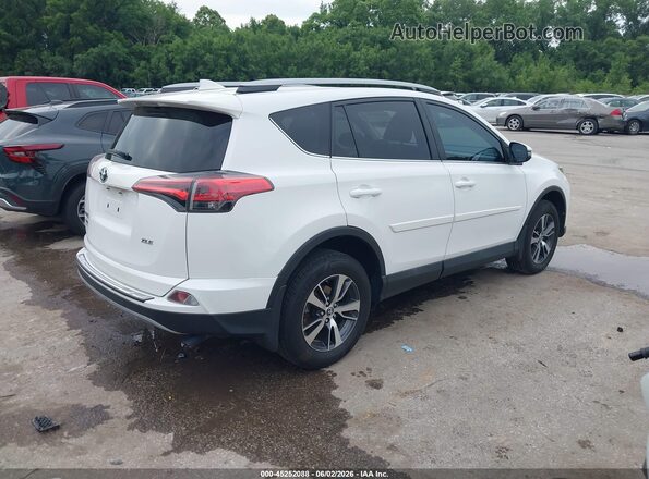 2T3WFREV0JW458197 2018 TOYOTA RAV4 White Tył prawy