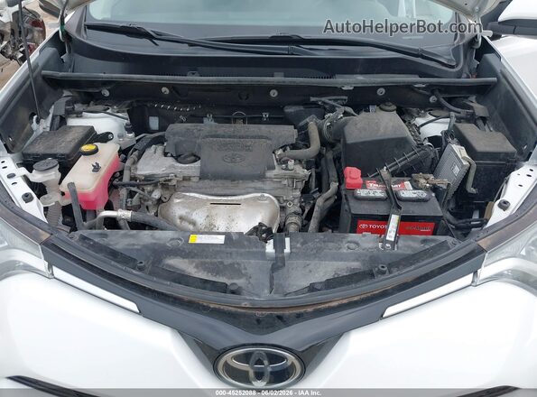 2T3WFREV0JW458197 2018 TOYOTA RAV4 White Widok z tyłu