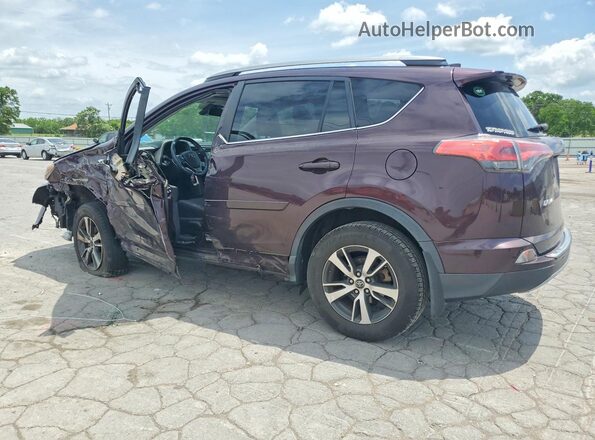 2T3WFREV0JW487618 2018 TOYOTA RAV4 Purple 