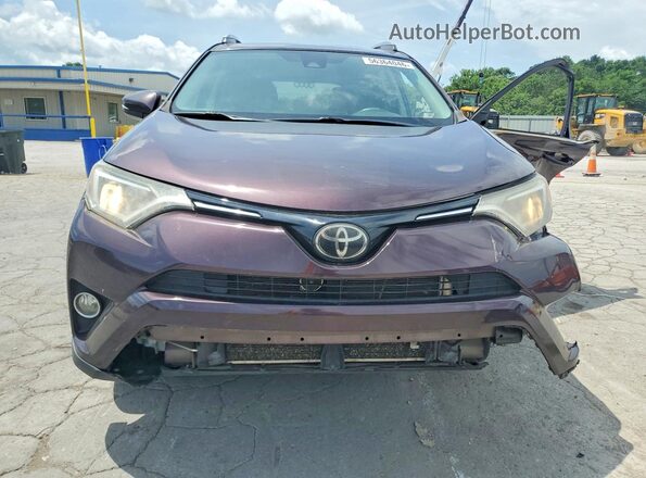 2T3WFREV0JW487618 2018 TOYOTA RAV4 Purple 