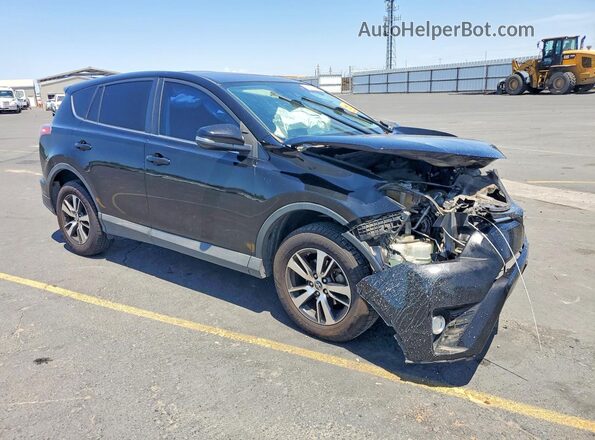 2T3WFREV1JW476479 2018 TOYOTA RAV4 Black Передня права чверть
