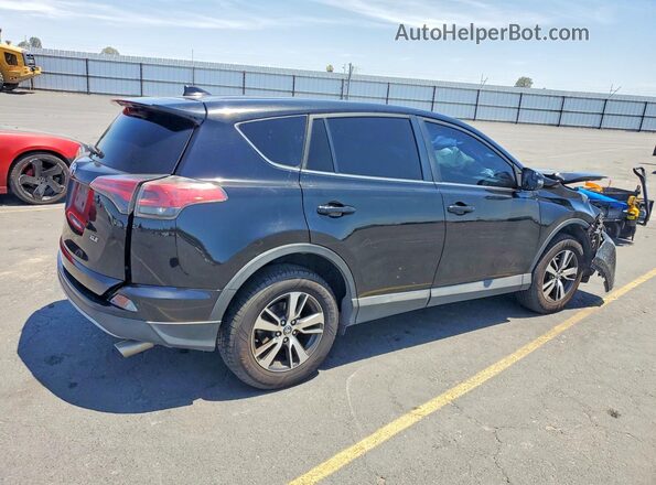 2T3WFREV1JW476479 2018 TOYOTA RAV4 Black Задня права чверть