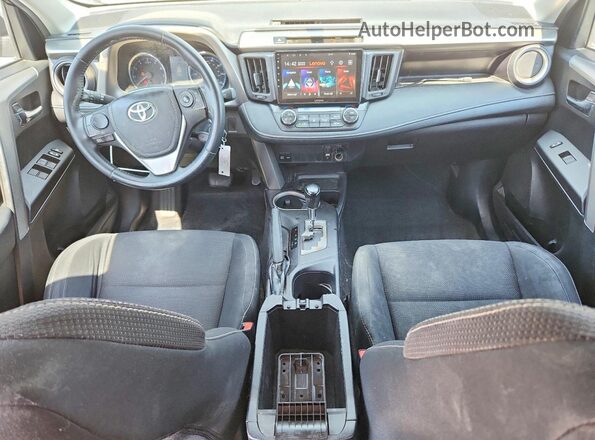 2T3WFREV2GW298977 2016 TOYOTA RAV4 Burgundy Widok deski rozdzielczej