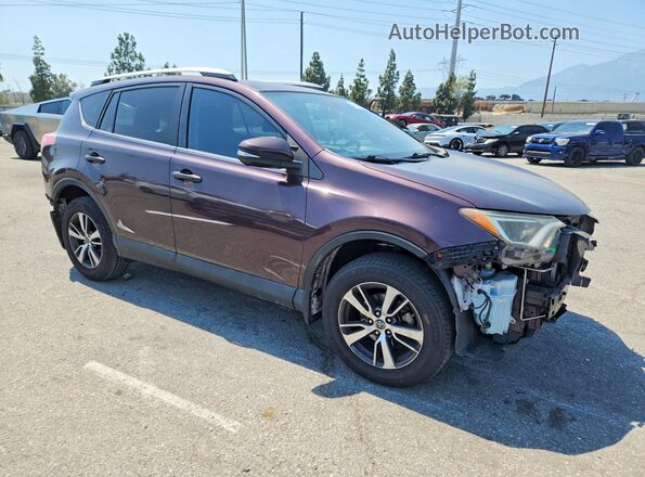 2T3WFREV2GW298977 2016 TOYOTA RAV4 Burgundy Przód prawy