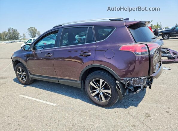 2T3WFREV2GW298977 2016 TOYOTA RAV4 Burgundy Tył lewy