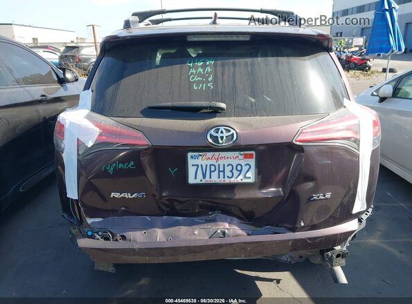 2T3WFREV2HW320123 2017 TOYOTA RAV4 Фиолетовый 