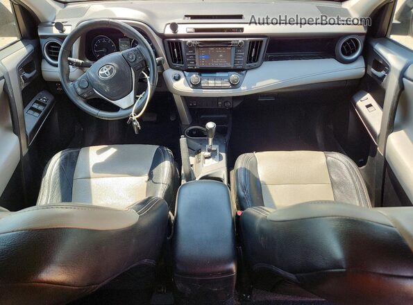 2T3WFREV2HW391791 2017 TOYOTA RAV4 Silver Dashboard view