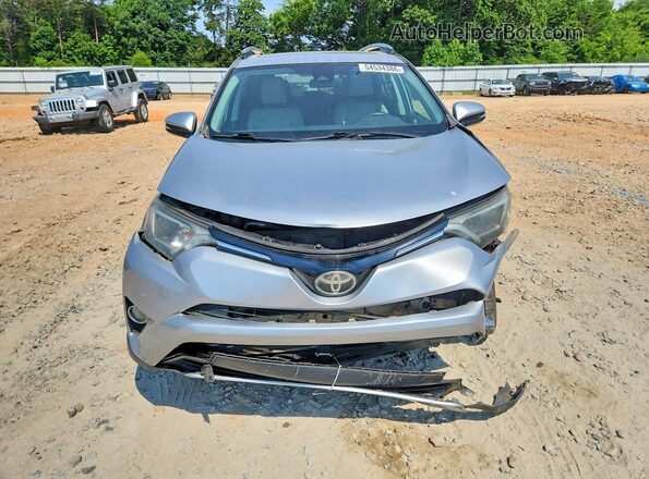 2T3WFREV2HW391791 2017 TOYOTA RAV4 Silver Front view
