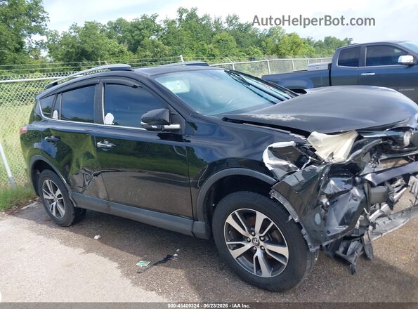 2T3WFREV2JW412516 2018 TOYOTA RAV4 Black Vista del cuadro de instrumentos