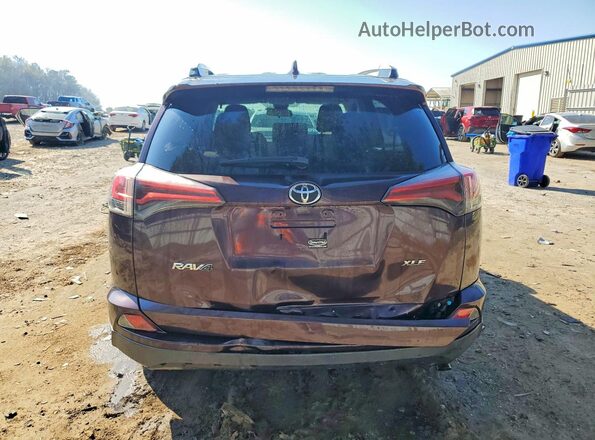 2T3WFREV3HW326562 2017 TOYOTA RAV4 Фиолетовый Вид сзади