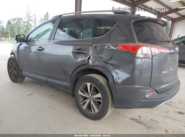 2T3WFREV3HW355186 2017 TOYOTA RAV4 Gray Trasero izquierdo