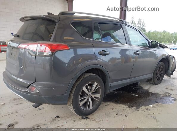 2T3WFREV3HW355186 2017 TOYOTA RAV4 Gray Trasero derecho