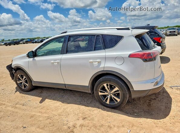 2T3WFREV3JW422925 2018 TOYOTA RAV4 White Rear left