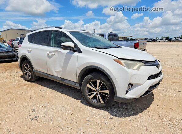 2T3WFREV3JW422925 2018 TOYOTA RAV4 White Front right