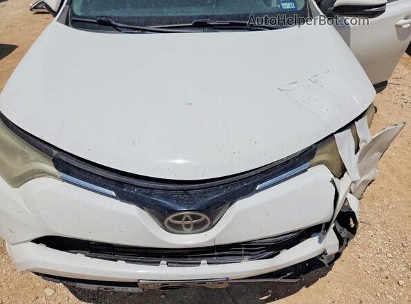 2T3WFREV3JW422925 2018 TOYOTA RAV4 White Engine compartment view