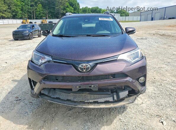 2T3WFREV3JW468982 2018 TOYOTA RAV4 Burgundy 