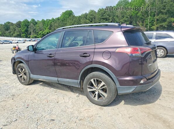 2T3WFREV3JW468982 2018 TOYOTA RAV4 Burgundy 