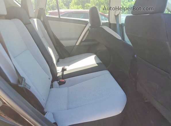 2T3WFREV4HW354340 2017 TOYOTA RAV4 Black Вид задньої частини салону