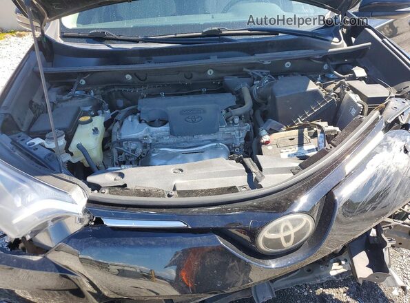 2T3WFREV4HW354340 2017 TOYOTA RAV4 Black Вид підкапотного простору