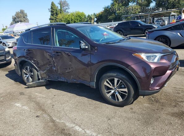 2T3WFREV4JW409049 2018 TOYOTA RAV4 Purple 