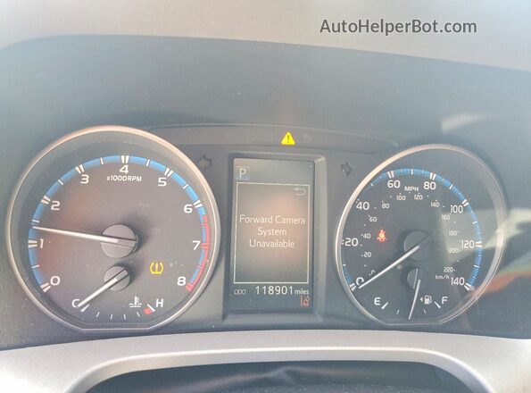 2T3WFREV5HW368828 2017 TOYOTA RAV4 Black Instrument cluster view