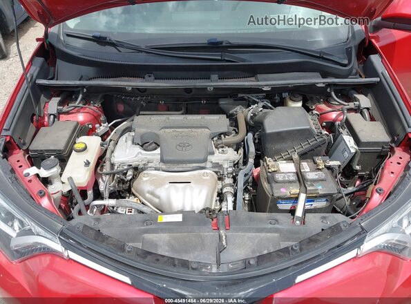 2T3WFREV5HW387220 2017 TOYOTA RAV4 Red Rear view