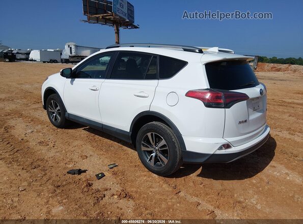 2T3WFREV6JW471701 2018 TOYOTA RAV4 White Trasero izquierdo