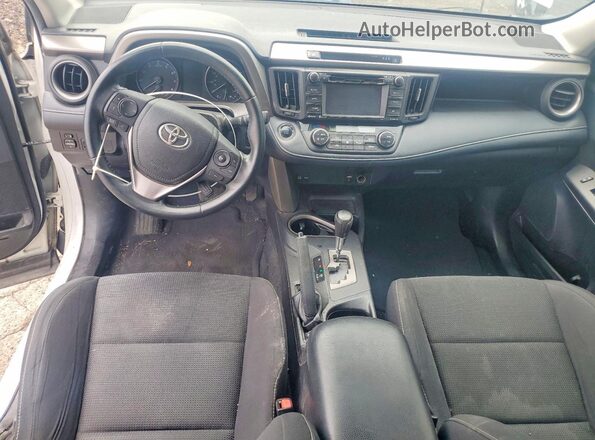 2T3WFREV6JW517513 2018 TOYOTA RAV4 White Dashboard view