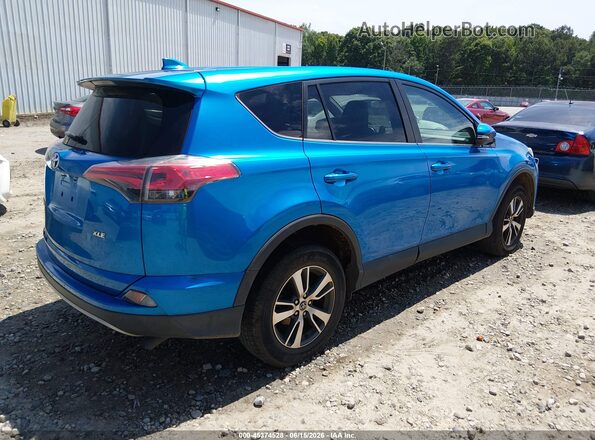 2T3WFREV7HW364568 2017 TOYOTA RAV4 Blue Rear right