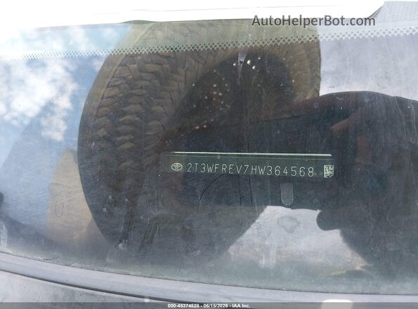 2T3WFREV7HW364568 2017 TOYOTA RAV4 Blue 