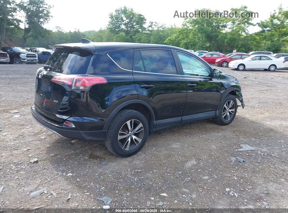 2T3WFREV7JW468371 2018 TOYOTA RAV4 Black უკანა მარჯვენა