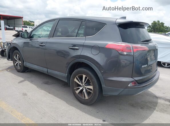 2T3WFREV7JW483209 2018 TOYOTA RAV4 Gray Tył lewy