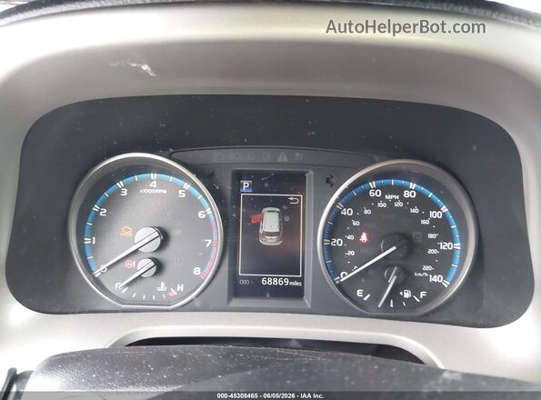 2T3WFREV7JW483209 2018 TOYOTA RAV4 Gray Widok tylnych siedzeń