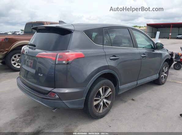 2T3WFREV7JW483209 2018 TOYOTA RAV4 Gray Tył prawy