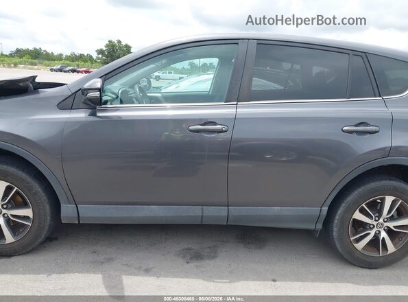 2T3WFREV7JW483209 2018 TOYOTA RAV4 Gray Widok wnętrza 360 stopni